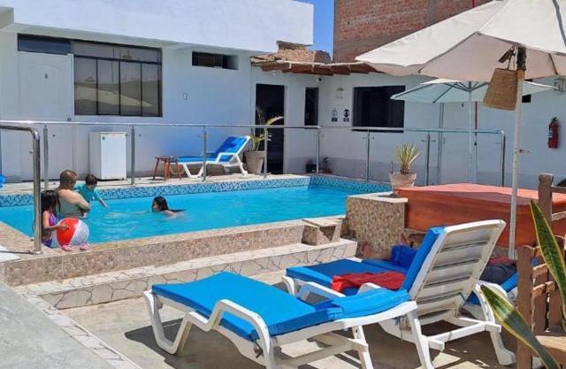 Hotel Paraaco Paracas Exteriör bild